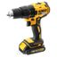 Aku bezuhlíková vŕtačka/skrutkovač 18V, 2x 1,5Ah DeWALT DCD777S2T + kufor