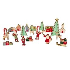 Adventný kalendár Festive Village - Meri Meri
