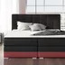 Posteľ Boxspring Damasia 200 x 180, šedá / čierna (DMS 03)