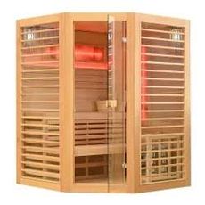 Suchá sauna s pieckou pre 4 osoby, 180x180x200cm, 8,0kW