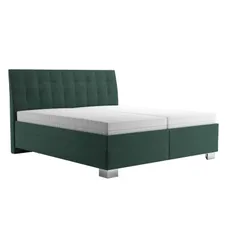 Posteľ EXCLUSIVE, Tiffany 10 dark green - Blanář