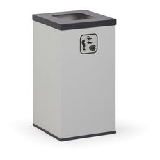 Kôš na triedený odpad 42 L, bez vnútornej nádoby, sivý/tmavo sivá