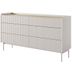 Komoda Level C 153 6S beige/dub scandi