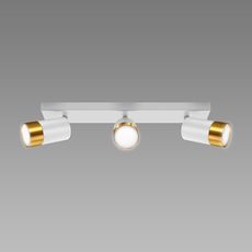 Luster PUZON SPT GU10 3L WHITE/GOLD 04126 LS3