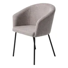 Svetlosivá jedálenská stolička Easton – Unique Furniture
