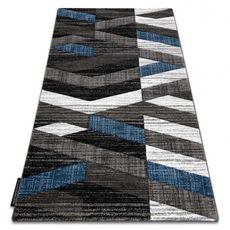 Sivo-modrý obdĺžnikový koberec Bax Rozmer: 120x170 cm