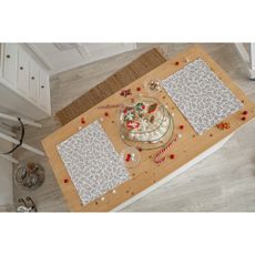 Vianočné látkové prestieranie 2 ks 35x45 cm Mistletoe Kiss – Butter Kings