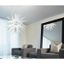 Ideal Lux - LED Luster na lanku LEAVES 12xG9/3W/230V pr. 80 cm biela