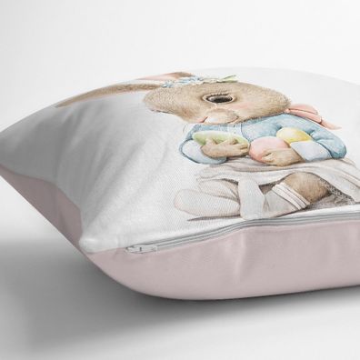 Obliečka na vankúš s veľkonočným motívom 43x43 cm – Mila Home