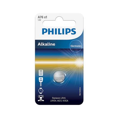 Philips A76/01B - Alkalická batéria gombíková MINICELLS 1,5V 155mAh