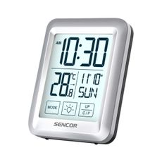 Sencor - Meteostanica s LCD displejom a budíkom 2xAAA
