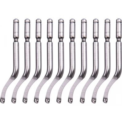 Náhradné čepele 10ks pre odihlovač 8803680, stopka 3,2mm +10ks náhradných čepelí, HSS M35 (5% Co)