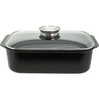 Elo 82840 Basic Pekáč so sklenenou pokrievkou a aróma úchytom Raffinesse 40 x 26 cm