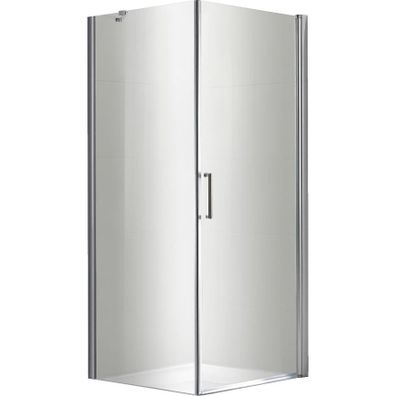 Sprchový kút Vela 90x90x190 čistý-chróm