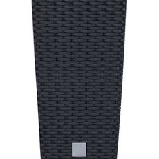Prosperplast Kvetináč Rato Champaing tmavo šedý, varianta 17 cm