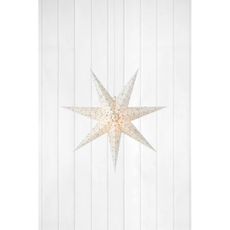 Markslöjd 704910 - Vianočná dekorácia OLIVIA 1xE14/6W/230V 75 cm biela