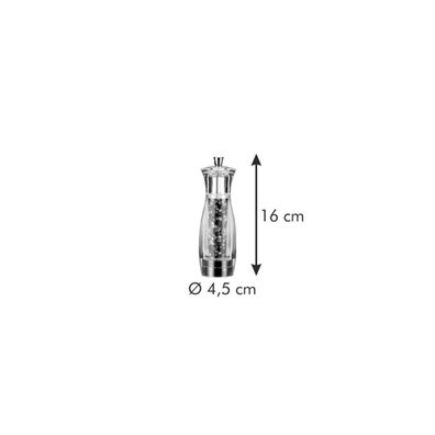 Mlynček na korenie VIRGO 16 cm