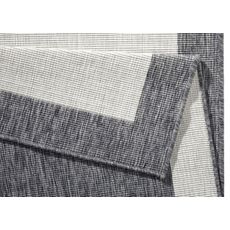 Hanse Home , Kusový koberec Twin-Wendeteppiche 103108 creme grau – na von aj na doma, 80x250, šedá, chodba / predsieň