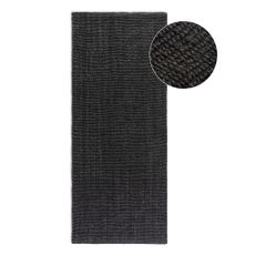 Čierny jutový behúň 80x200 cm Bouclé – Hanse Home