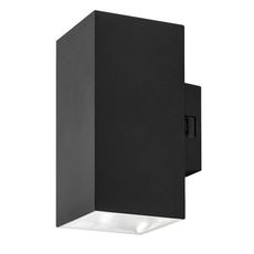 Rabalux 77157 vonkajšie nástenné LED svietidlo Urfa, 18W, IP65, čierna, 16 cm