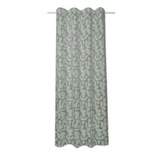 Zelený záves z žakára 135x245 cm Dekor – Sehlbach