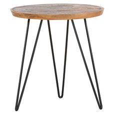 Carryhome KONFERENČNÝ STOLÍK, prírodná farba, drevo, 46/46/48 cm