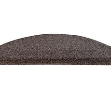 Vopi Nášľapy na schody Apollo Soft hnedý polkruh - 24x65 polkruh (rozmer vrátane ohybu)