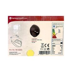 Lampenwelt - LED Vonkajšie nástenné svietidlo 2xLED/3W/230V IP54