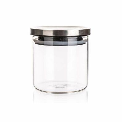 Dóza sklenená FREIA 650 ml, s viečkom, 0,65 l