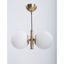 Biele/v zlatej farbe závesné svietidlo so skleneným tienidlom ø 15 cm Monera – Squid Lighting