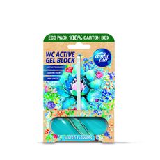 Ambipur WC Active gél-blok vodné kvety 45 g
