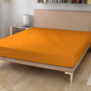 Napínacie prestieradlo jersey pomarančová - 60x120cm