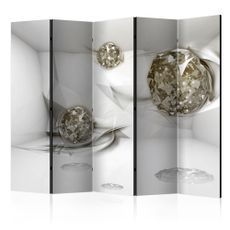 Paraván Abstract Diamonds Dekorhome 225x172 cm (5-dielny)