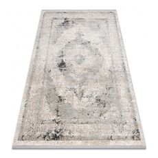 Sivý vintage koberec so strapcami Step Rozmer: 140x190 cm