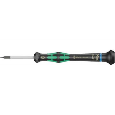 Wera 345284 Šesťhranný skrutkovač 0,028 "x40 mm na použitie v elektronike Kraftform Micro typ 2054, palec