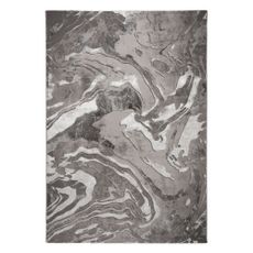 Koberec v sivo-striebornej farbe 160x230 cm Marbled – Flair Rugs