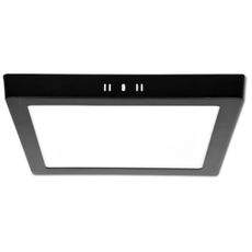 Ecolite LED-CSQ-CCT/12W/CR - LED Stropné svietidlo RAFA LED/12W/230V čierna