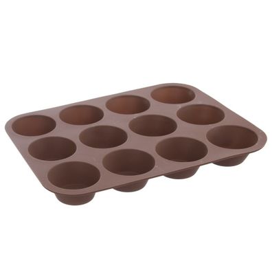 Orion Forma silikón MUFFINY 12 HNEDÁ
