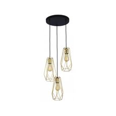 TK Lighting 2697 - Luster na lanku LUGO 3xE27/60W/230V