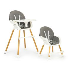 EcoToys ECOTOYS stolička na kŕmenie 2v1