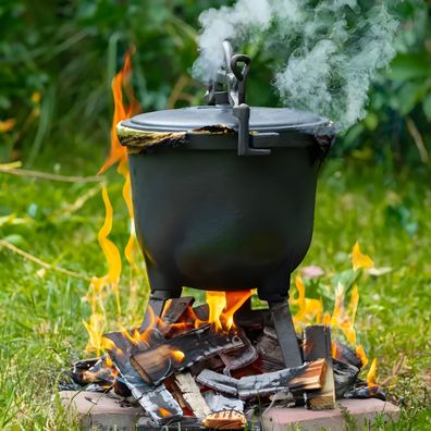 MULTI GARDEN Liatinový kotlík stojaci 10L, MultiGarden