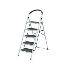 Oceľové schodíky Klapp, 5 stupňov, XL