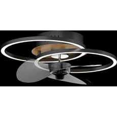 Globo 03661 - LED Stmiev. stropný ventilátor KAREN LED/24W/230V 2700-6500K + DO