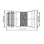 Bruckner - Flexi dopojenie k WC 21-33 cm biela