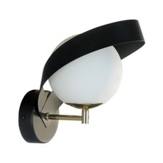 Zuma Line 1140 - Nástenná lampa NELA 1xE14/40W/230V čierna
