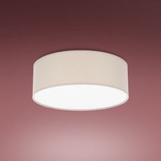 Stropné svietidlo RONDO 4xE27/15W/230V pr. 45 cm béžová