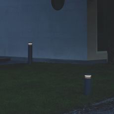 Ideal Lux - LED Vonkajšia lampa BOEING LED/14W/230V pr. 70 cm IP65 čierna