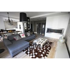 Kratki JULIET/1800/TUV - Vstavaný BIO krb JULIET 65x180 cm 3x2,5kW chróm