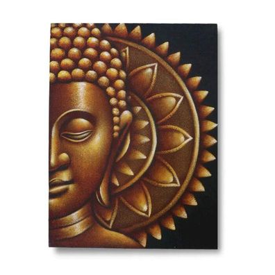 Obraz Budha zlatý 60x80cm