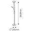 Rabalux 4075 - Stmievateľná stojacia lampa BETA 1xR7s/230W + 1xG9/40W